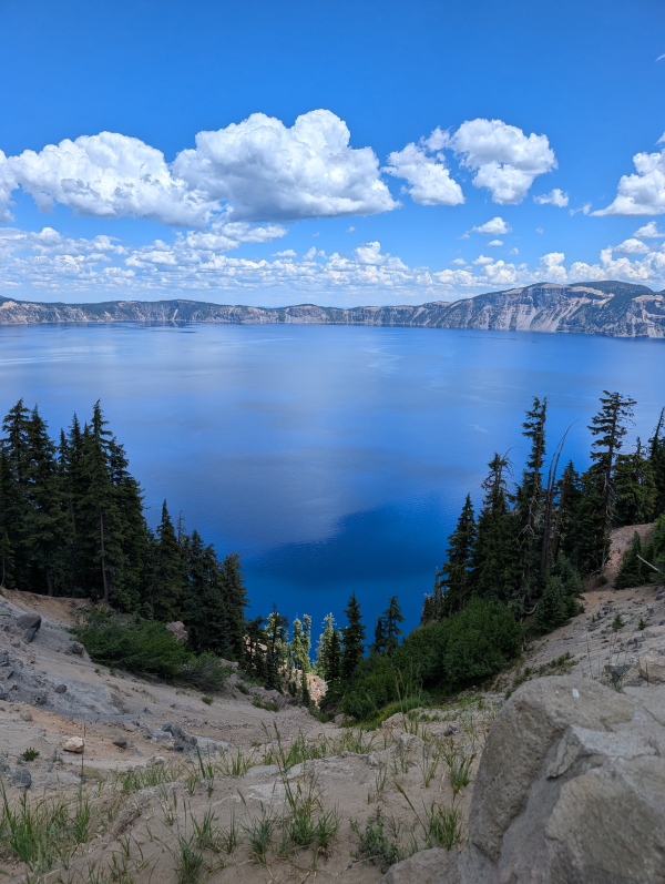 Crater Lake, from the Discovery Point trail.